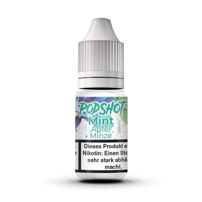 Podshot NicSalt Liquid - Mint Apfel Minze 0mg