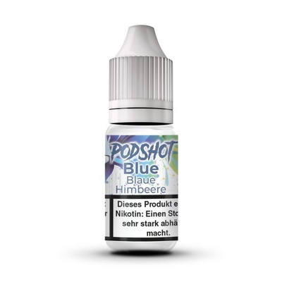 Podshot NicSalt Liquid - Blue Blaue Himbeere 10mg